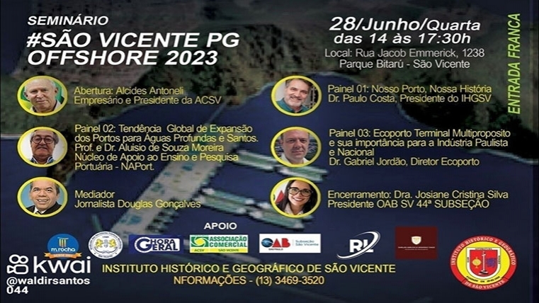 Seminário . #São Vicente PG Offshore 2023.